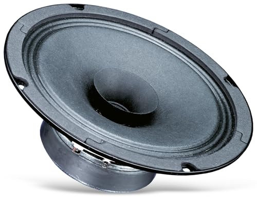 Visaton VS-BG17 – Lautsprecher (schwarz, TV/Monitor-Lautsprecher, 80 – 20000 Hz, 165 x 165 x 61,5 mm, MB 156/3)