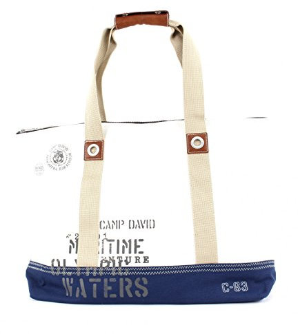 Camp David Deep River Shopper White