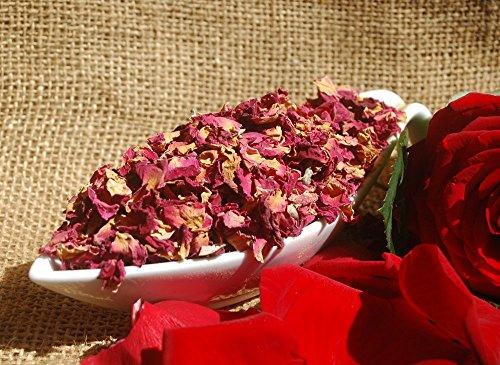 Naturix24 – Rosenblütenblätter rot – 500g Beutel