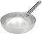 Pentole Agnelli Alluminio 3 mm Professionale Padella Alta per Saltare con Manico Inox, Argento, 38 cm