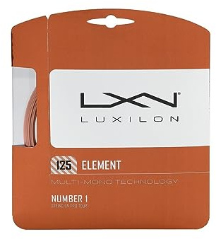 Wilson Element Tennis Racket String 1.25 mm, Gold