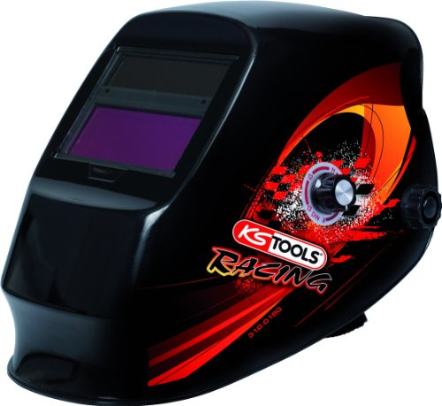 KS Tools 310.0180 Schweißer-Schutzhelm, Racing Design, 4042146378908