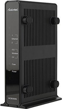 Actiontec Single Dual-Band Wireless Network Extender and Ethernet Over Coax Adapter (WCB3000N)