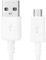 OcioDual Cavo 2m Micro USB B 2.0 6mm Trasferimento Dati e Ricarica Rapida Caricabatterie Trasmissione Bianco per Smartphones