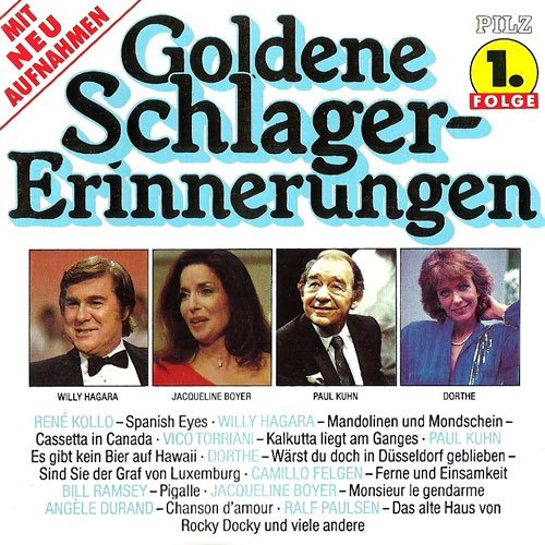 Drum bleib ich hier ... 16 tolle Schlager (CD, Diverse Künstler) Willy Hagara - Mandolinen Und Mondschein / Paul Kuhn - Es Gibt Kein Bier Auf Hawaii / Renate Kern - Tennessee Waltz / Jacqueline Boyer - Monsieur Le Gendarme / Angèle Durand - Chanson D'amour u.a.
