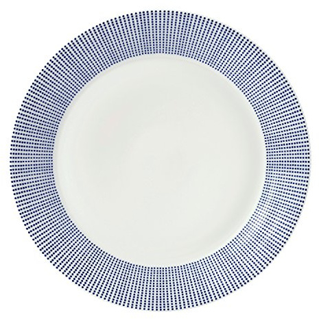 Royal Doulton Pacific 40009456 28cm Dinner Plate Blue Dot Porcelain