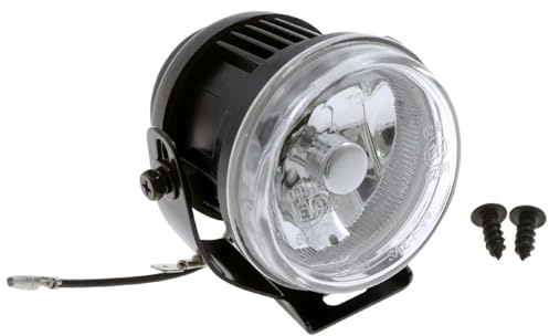 Nebelscheinwerfer, rund, schwarz, Halter, Glas klar, 70mm, H3 55W, Motorrad, PKW, Moped, KFZ