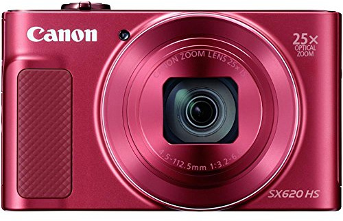 Canon - Powershot SX620 - Appareil Photo numérique Compact - Rouge