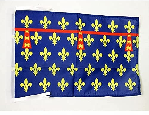AZ FLAG Drapeau Comté d'Artois 45x30 cm Polyester 100D Cordelettes | Usage intérieur et extérieur Drapeau décoratif français coutures doubles et bords renforcés