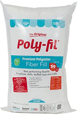 Poly-Fil Premium Polyester Fiber Fill by Fairfield, 50 oz bag