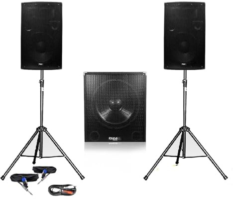 Pack 1512 Sonorisation 2000W Caisson bi-amplifié