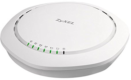 Zyxel WAC6502D-S-EU0101F Punto de Acceso Profesional unificado de Radio Dual con 4 Antenas Inteligentes integradas, Color Blanco