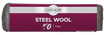 Libéron Steel Wool - Ideal For Surface Preparation - Smooths Wood & Metal Surfaces - Removes Built-up Wax Polish - Grade 0 (Fine) - 100g