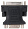 Nanocable 10.15.0704 - Adaptateur DVI vers SVGA, mâle-Femelle, 24+5, Noir