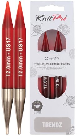 KnitPro Trendz Interchangeable Circular Needles 5 (13cm) | 12mm