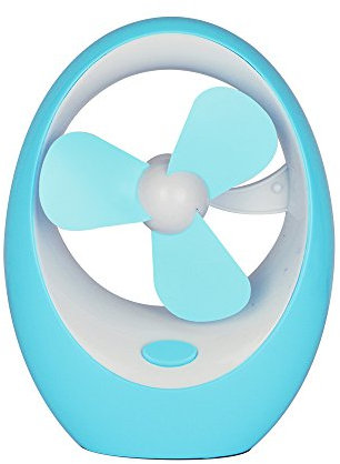 Status Portable Mini USB Fan | Blue | Home & Office | Desk Fan | SUSBBMANFAN1PKB4