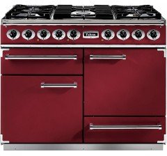Falcon RANGECOOKER 1092 DELUXE Rouge profond/plaque de cuisson à gaz chr/glzd Grill/Four multifonction/Four HL