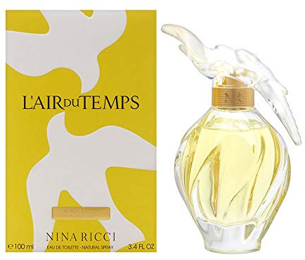 L'air du Temps by Nina Ricci for Women 3.4 oz Eau de Toilette Spray
