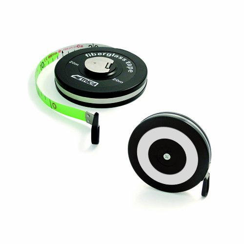Metrica 40013 Doppeltes Maßband, 20 m, Glasfaser