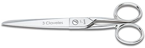 3Claveles 21 - Tijera de costura de 7