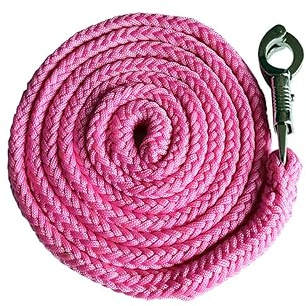 Führstrick Meadow mit Panikhaken, Pink Länge ca 2,2m
