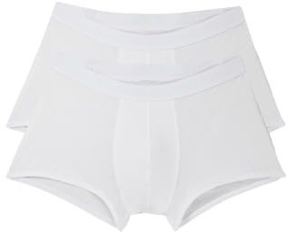 Sloggi Boxershorts för män (förpackning med 2), Vitt, L
