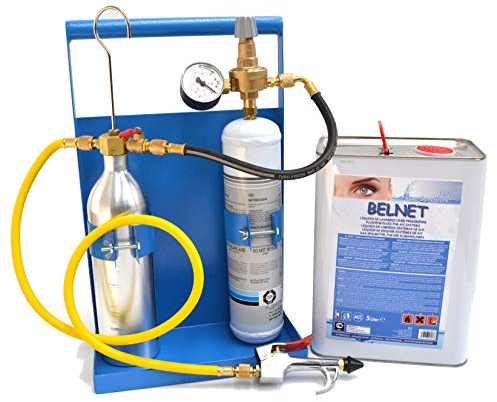 Prodotti kit - kit lavaggio impianto refrigerazione condizionamento con azoto e 5 lt di detergente