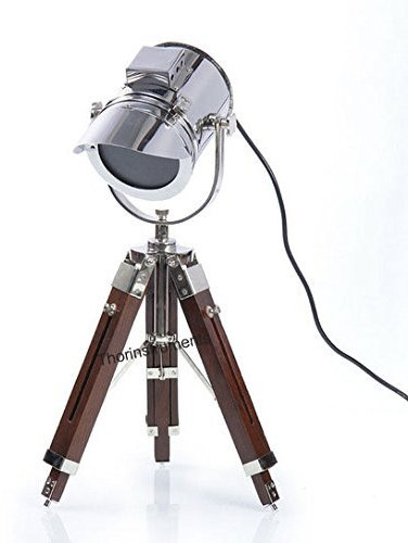 Thor Instruments.Co - Lámpara de mesa, diseño naútico vintage