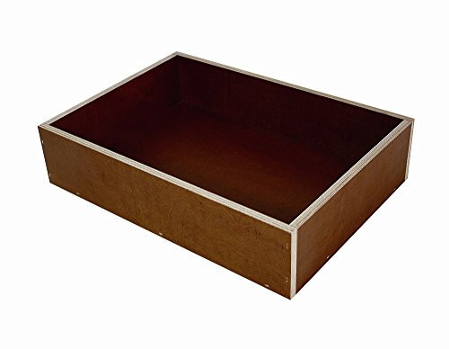 Elmato 12832 Buddelbox, buddelbox, badhus för sandbad, vattentät, 35 x 25 x 8 cm