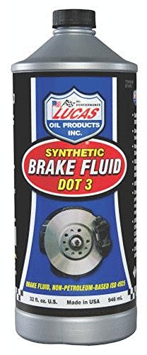 Lucas Oil 10826-12PK Dot 3 Brake Fluid (12/32Oz), 1 Quart, Pack of 12