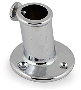 Flaggenstockhalter Decksmontage 20 mm Aufnahme 10° Neigung