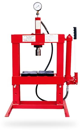 GREENSTAR - Presse Hydraulique d'Etabli 10 Tonnes - Outil de Mécanique Pour Pliage et Pressage