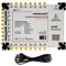 Multiswitch PremiumX PXMS 17/16 avec Alimentation Multiswitch 4 Sat pour 16 abonnés Distributeur Satellite Digital HDTV FullHD 4K UHD 8K