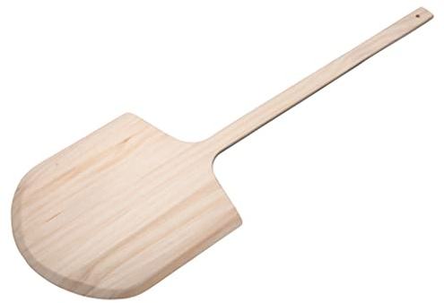 Winco 14 x 15 x 42 Wooden Pizza Peel With 42 Handle