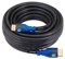 MutecPower 20m High Speed HDMI Kabel 2.0 mit Ethernet - Mit Signal Verstärker - unterstützt Full HD 3D & ARC - 24AWG - 20 Meter Schwarz