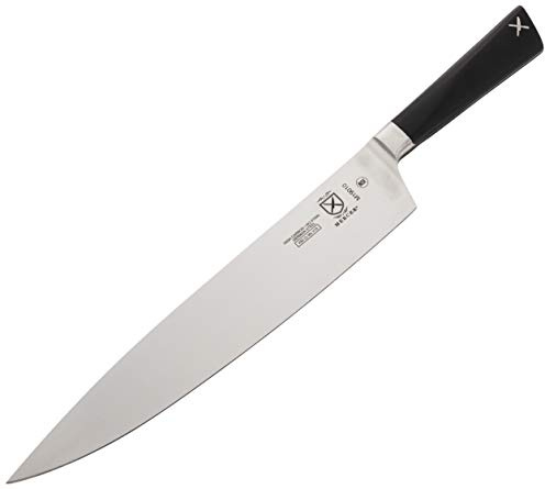 Mercer Culinary Zum Chef's Knife, Stainless Steel, Stainless, 9.7 x 2.5 x 40.8 cm, Black