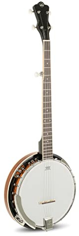 Gewa 505020 Banjo Select 5 Cuerdas, Parche Original Remo, con Estuche