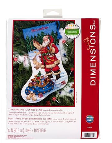Dimensions - Checking His List Stocking
