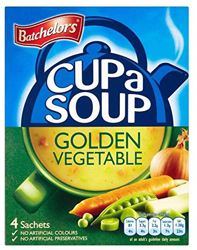 Batchelors Tasse Un Légume Soupe D'Or (4 Par Paquet - 82G)
