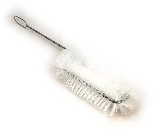 Home Brew & Winemaking - Cranked Nylon Jar brush Brush - Ideal For Demijohns