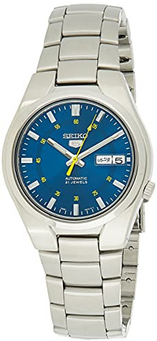 Seiko Men's Analogue Automatic Watch with Stainless Steel Bracelet – SNK615K1