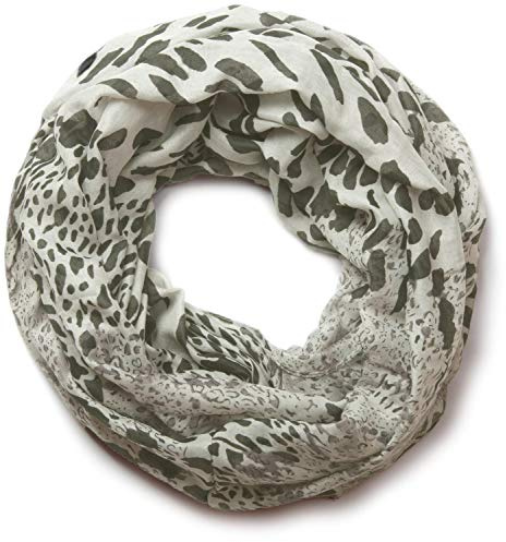 styleBREAKER Leoparden Print Loop slangsjal 01017009