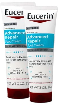 Eucerin Intensive Repair Foot Creme 3 Oz (Pack of 2)