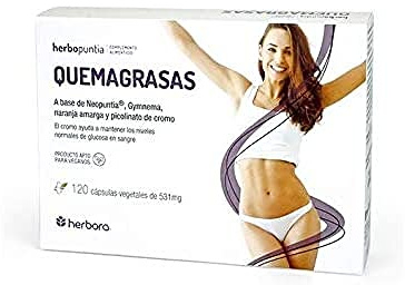 Herbora Herbopuntia Quemagrasas Suplemento - 120 Cápsulas