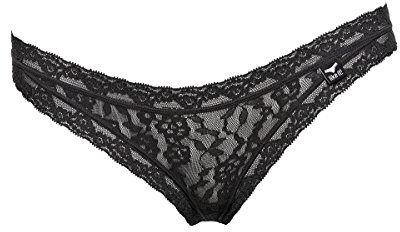 LikeIt!, We Love Lace, String schwarz,Größe M