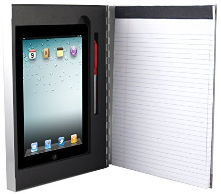 Saunders 64557 Padfolio für iPad 2/3, Silberfarben