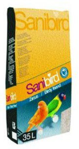 Sanibird Sabbia per Gabbie di Uccelli Zircus 35 L