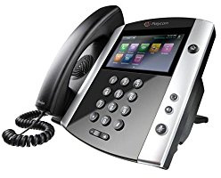 Polycom 2200-44600-025 VVX 600 HD-Voice Business Media Telefon