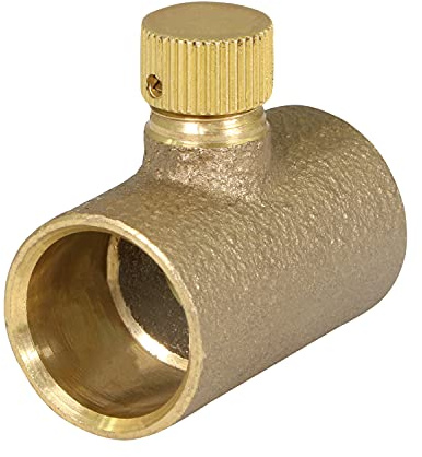 Supply Giant EDXD0012 1/2 No Lead Cast Brass Straight Drain Coupling with Cap