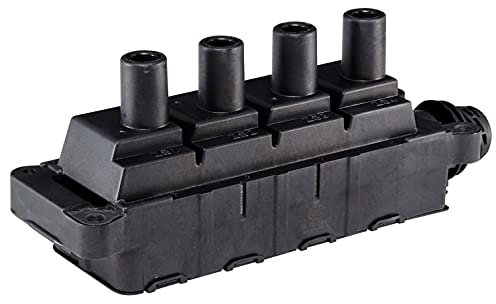 HELLA 5DA 193 175-641 Bobina d'accensione, 12V, 6a... poli, Bobina d'accensione blocco, avvitato